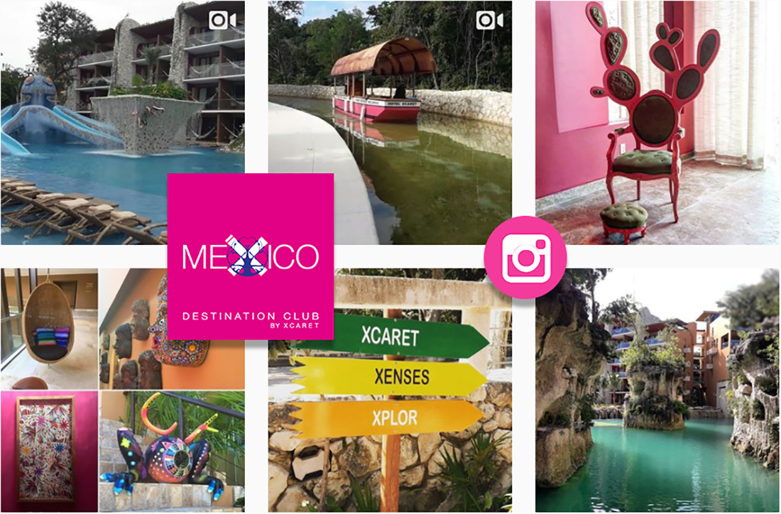 Instagram Mexico Destination Club