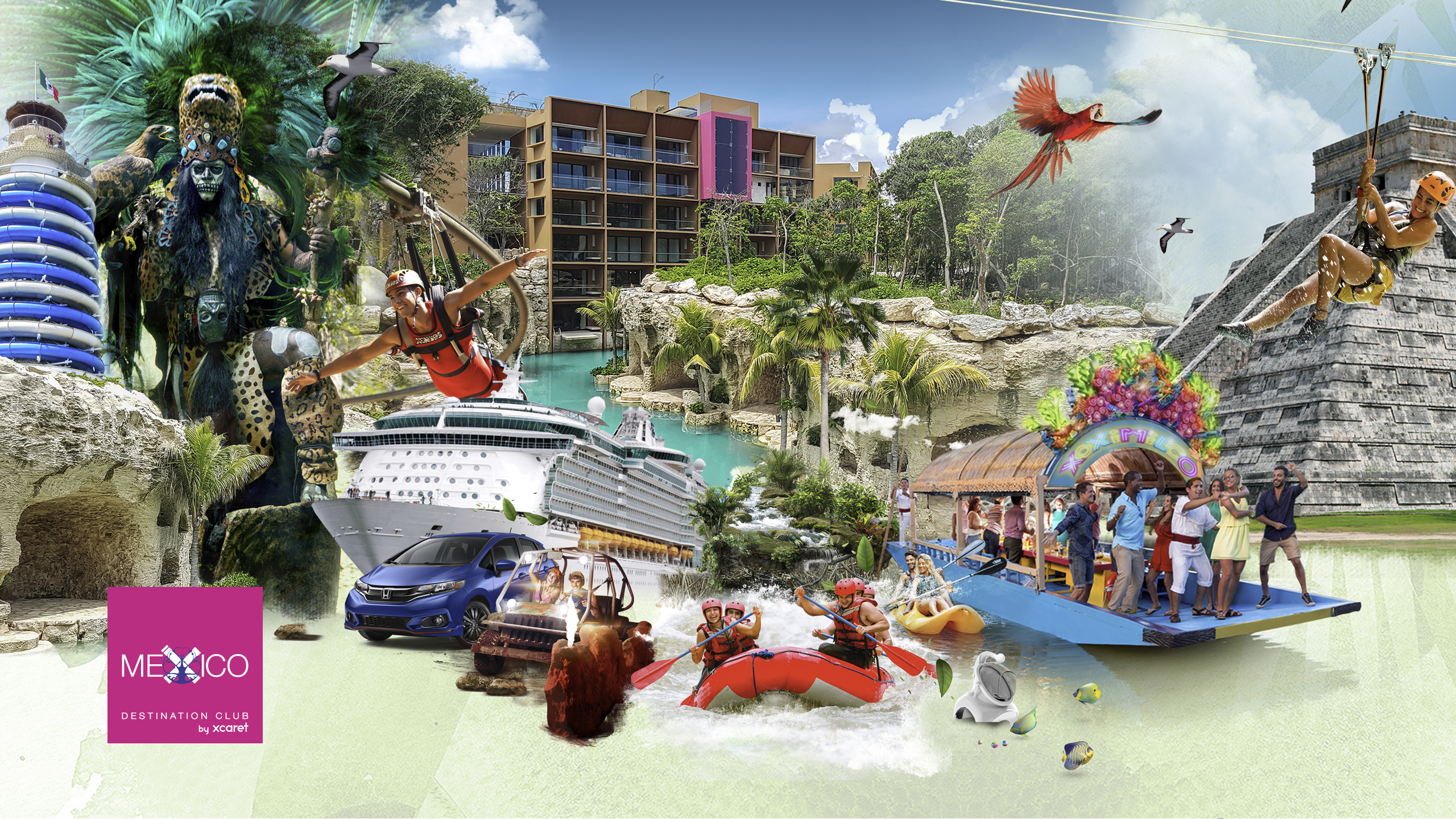 How to book your access to our All-Fun Inclusive® Parks and Tours - Mexico Destination  Club