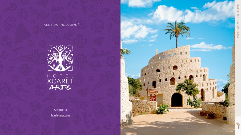 Upcoming Hotel Xcaret Arte’s logotype revealed - Mexico Destination Club